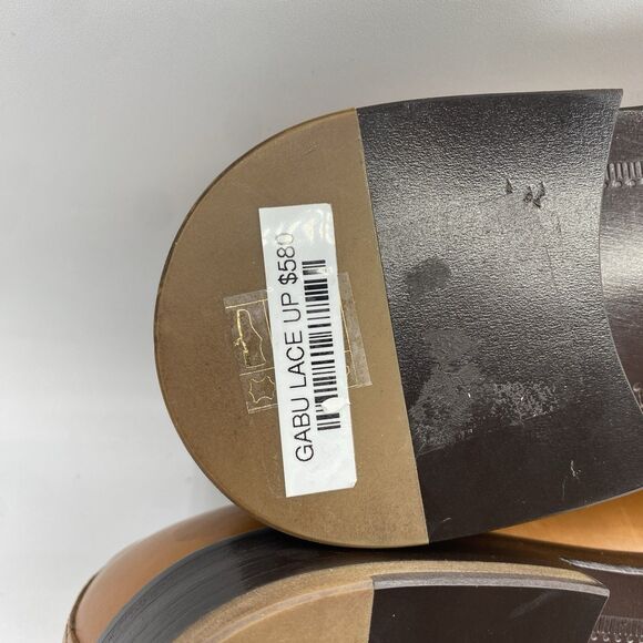 Armando Cabral Gabu Lace Up Derby Shoes Mens 41 US 8 Brown Italy Designer main image 4